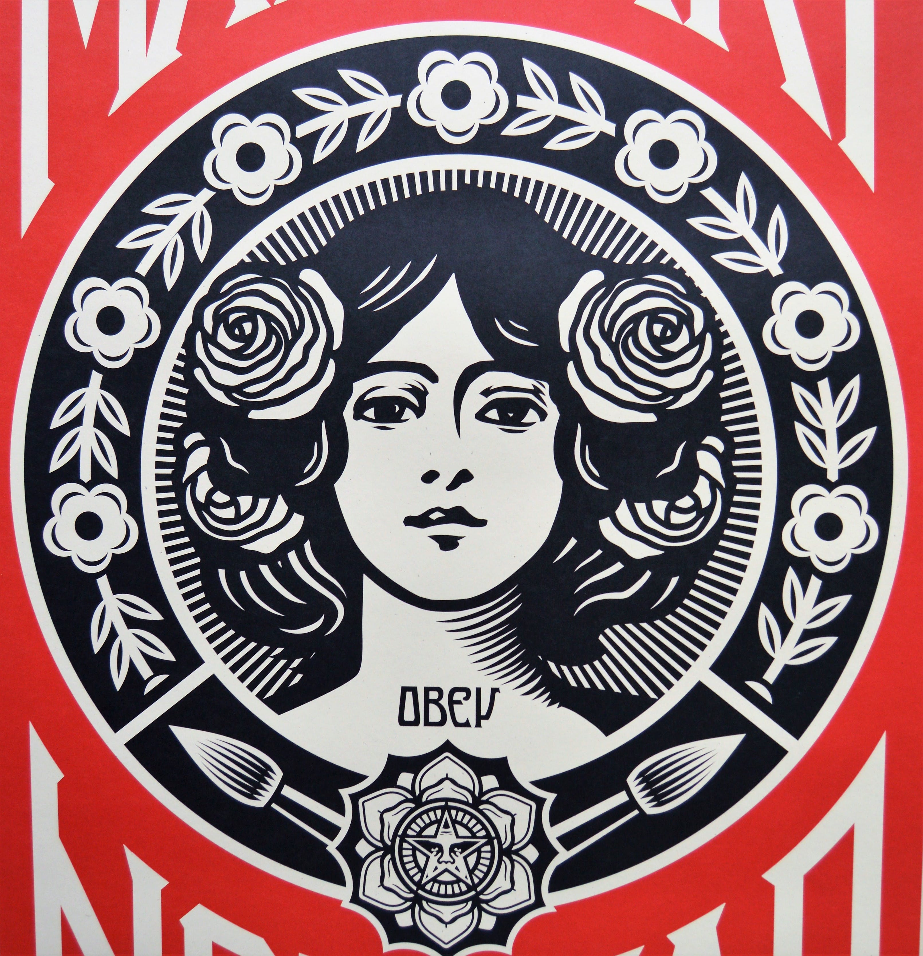 Shepard Fairey - Litho - Make Art Not War - gesigneerd kopen? Bied vanaf 99!