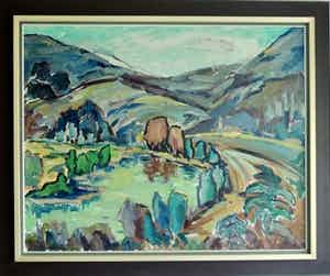 To Vreede - Frans landschap verkocht voor € 200!