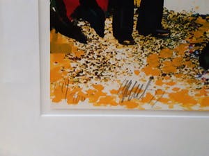 Karel Appel - De Tovenaar........ prachtig ingelijst !! kopen? Bied vanaf 300!