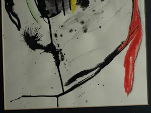 Willem Frijling - Ingelijst, Pastel en inkt , The Jailor Feeling - 1989 kopen? Bied vanaf 40!