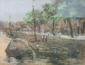 Johan Hendrik van Mastenbroek - Aan de kade in Rotterdam kopen? Bied vanaf 535!