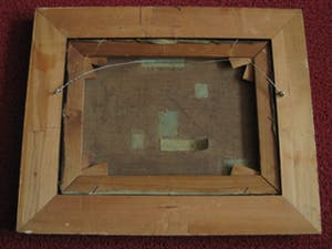 Niet of onleesbaar gesigneerd - omstreeks 1900 geschilderd olieverf "Winters landschap in avondlicht" kopen? Bied vanaf 10!