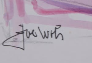 Joe Wols - Lot van vier kleurrijke aquarellen kopen? Bied vanaf 1!