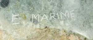 Ernest Marime - Stenen beeld, Hoofd kopen? Bied vanaf 250!