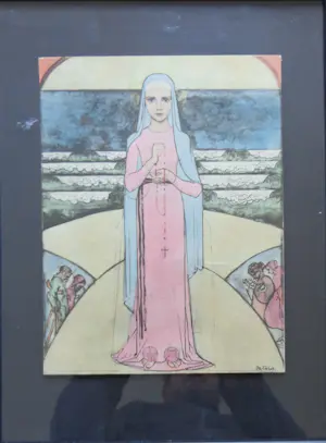 Jan Toorop - LOT VAN 7 PRENTEN / KLEUROFFSET / 7 KADERS kopen? Bied vanaf 1!