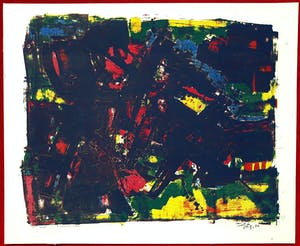 Wim Motz - Compositie, litho kopen? Bied vanaf 35!