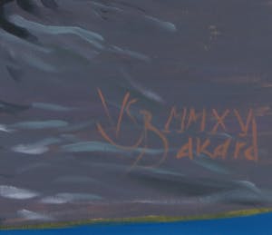 Valentin Bakardjiev - Olieverf op doek, Willem-Alexander Brug (Zeer groot) kopen? Bied vanaf 1!