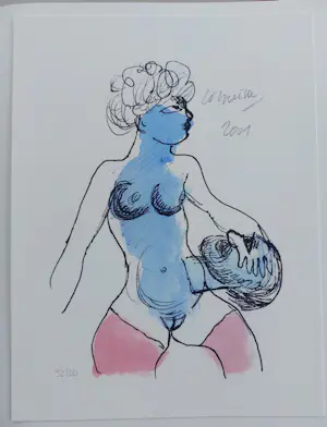 Corneille - 13 gesigneerde zeefdrukken in uitgave 'Salomé' kopen? Bied vanaf 2000!