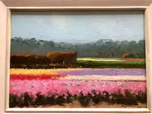 Joop van Leeuwen - Bollenveld verkocht voor € 450!