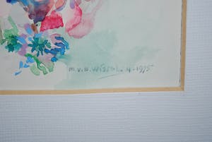 Max van der Wissel - lid Groninger Ploeg - stilleven bloemen 1975 kopen? Bied vanaf 1!