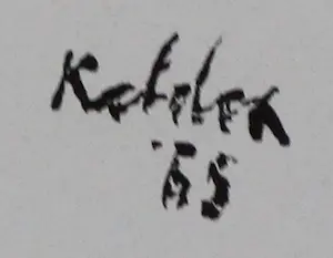 Toon Kelder - litho: Abstract - 1965 kopen? Bied vanaf 45!