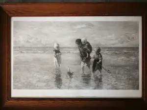 Jozef Israëls - Kinderen der zee. Groot! kopen? Bied vanaf 199!