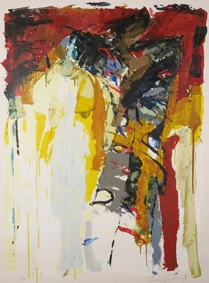 Richard Smeets - Zeefdruk, Zonder titel - Ingelijst (Groot) kopen? Bied vanaf 1!