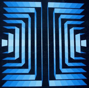 Jean Pierre Yvaral - Zeefdruk: Abstract kopen? Bied vanaf 50!