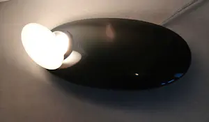 Philips - Iconische design tafellamp "Ledino" in staal met zwarte coating kopen? Bied vanaf 85!