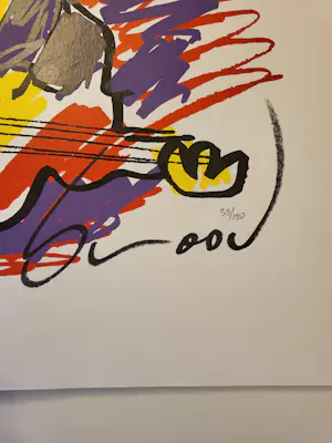 Herman Brood - ELVIS - 33 / 150 - gesigneerd - nieuwstaat kopen? Bied vanaf 195!
