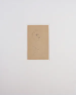 Ed Valk - Potloodtekening, Zonder titel kopen? Bied vanaf 1!