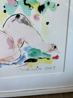 Nic Jonk - Kleurenzeefdruk z.t. kopen? Bied vanaf 70!