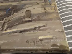 Thomas van Heck - Havengezicht kopen? Bied vanaf 2500!