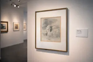 Peter Vos - Gesigneerde & genummerde lithografie (19/50), vogelvoorstelling kopen? Bied vanaf 75!