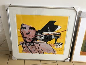 Herman Brood - Piano Man (groot met lijst) kopen? Bied vanaf 445!