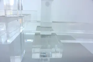 Margot Zanstra - Plexiglas sculptuur, Dubbel uitschuifbare knoop kopen? Bied vanaf 150!