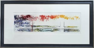 Olivier Beijn - Park IV | Ingelijst kopen? Bied vanaf 75!