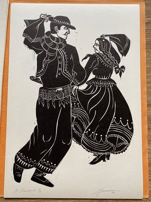 Jozef Bossaert - Map met 12 lino’s Fiesta Arriba kopen? Bied vanaf 125!