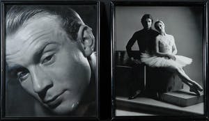 Paul Huf - Foto, lot van twee los ingelijste portretten van o.a. Kees Brusse kopen? Bied vanaf 1!