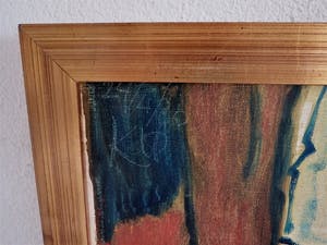 Klaas de Poel - abstract / figuratief kopen? Bied vanaf 200!