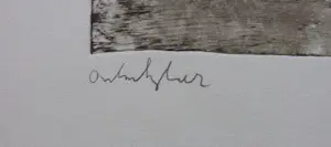 Anton Heyboer - DRIE BOMEN / ZW-W ETS / 39x50cm / SIG kaufen? Bieten Sie von 20!