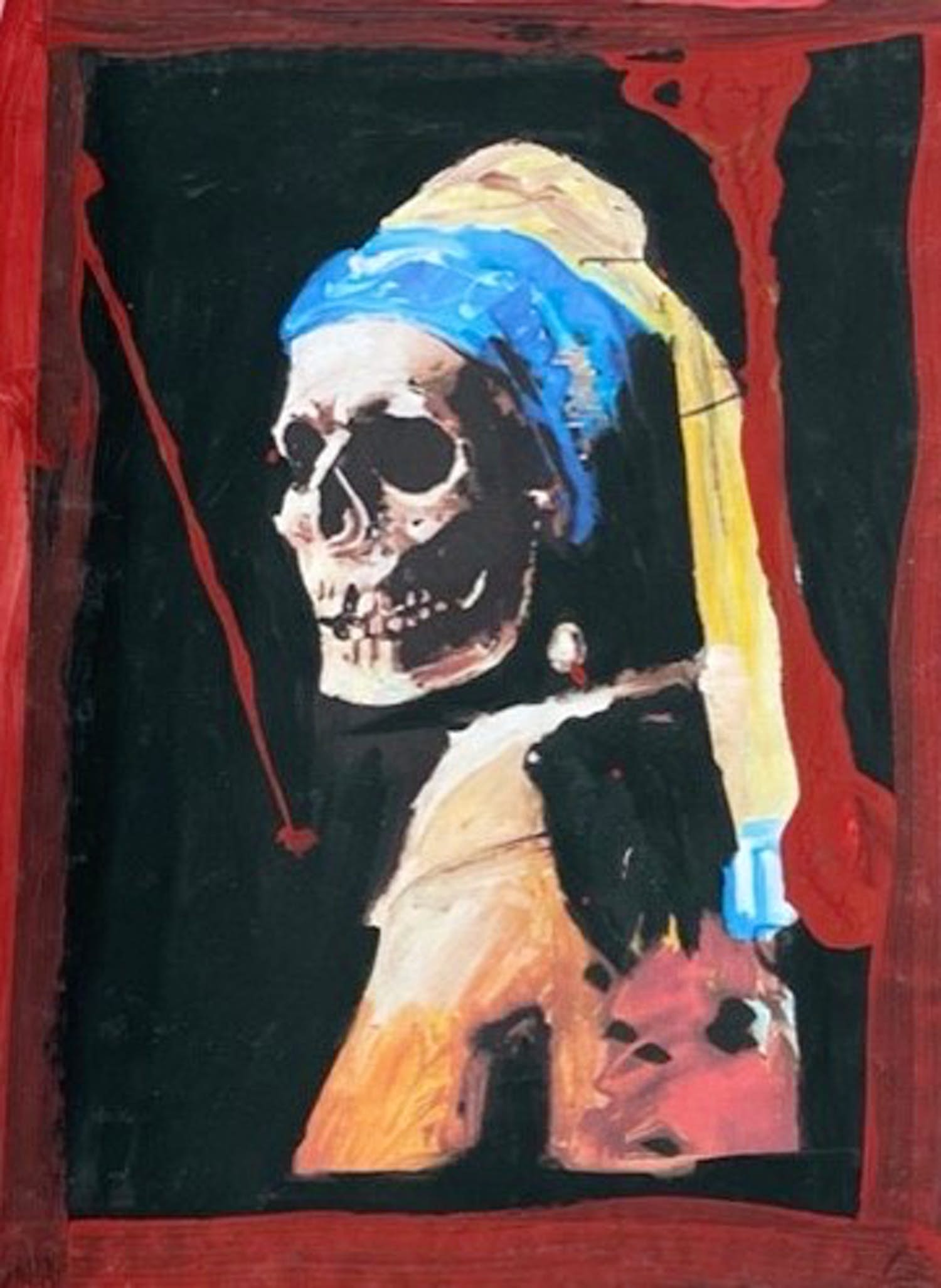 Peter Klashorst - Meisje met de parel verkocht voor € 69!