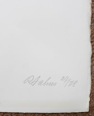 Rudolf Jahns - Weisse Mitte, zeefdruk kopen? Bied vanaf 95!