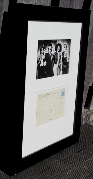 Herman Brood - Foto met handgesigneerde ansichtkaart kopen? Bied vanaf 125!