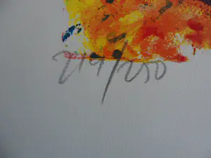 Jan Cremer - ‘Hartentulp’ - grote zeefdruk uit 1992 kopen? Bied vanaf 175!