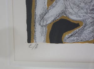 Corneille - Abstracte compositie met vrouw, vis en kat kopen? Bied vanaf 225!