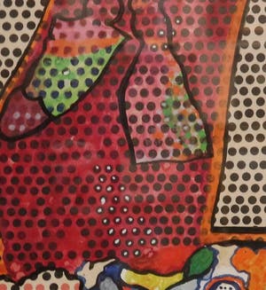 Hugo Claus - aquarel kopen? Bied vanaf 300!