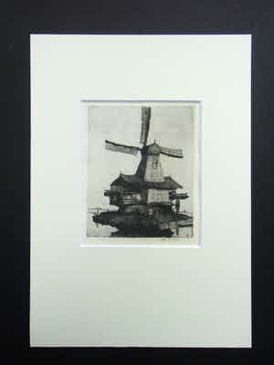 Jan Sirks - DE HOUTZAAGMOLEN /// ETS VAN JAN SIRKS verkocht voor € 20!