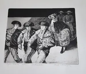 Dick Stolwijk - Espana Seven etchings - unieke uitgave kopen? Bied vanaf 25!