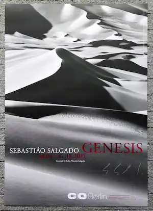 Sebastiao Salgado - Signiertes Ausstellungs-Plakat Genesis C/O Berlin vendu pour 99€ !