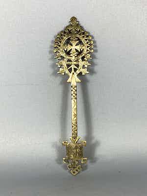 Dogon - Ethiopisch priest Silver handcross - Ethiopia verkocht voor € 45!