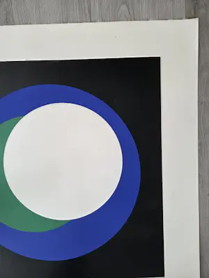 Genevieve Claisse - Geometrie. Cercles. Groot. Ophalen. kopen? Bied vanaf 189!