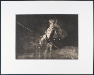 Luis Filcer - Droge naald ets, Don Quijote kopen? Bied vanaf 1!