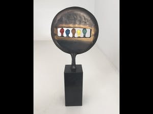 Corry Ammerlaan - Sculptuur “ Kijk in de toekomst ! “ kopen? Bied vanaf 30!