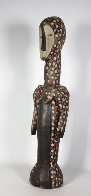 Lega - Hout, Beschilderd initiatiebeeld met stippenpatroon kopen? Bied vanaf 1!