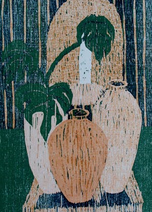 Jantine Geels - Zeefdruk - 1988 kopen? Bied vanaf 35!