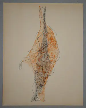 Henri Laurens - Personage - 1951 - Originele lithografie - Mourlot - Met monogram kopen? Bied vanaf 100!