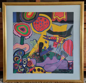 Buy Corneille - FEAST IN THE GARDEN? Bid from 600!