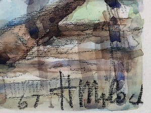 Henri Miloch - "Boten bij Eb te Concarneau" kopen? Bied vanaf 30!