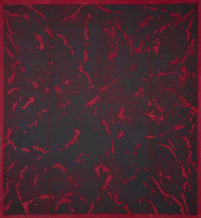 Rob Lodder - Abstract - Houtsnede (Groot!) - Kleine oplage - Op stevig karton kopen? Bied vanaf 1!